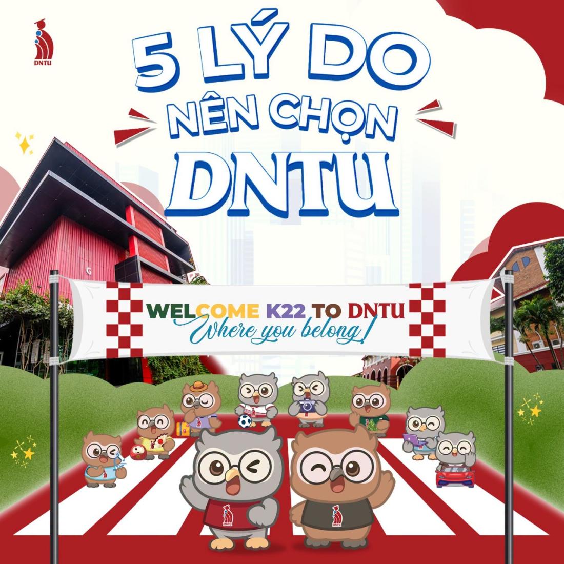 05 Lý do DNTU là lựa chọn "CHẤT" để bạn bắt đầu đại học