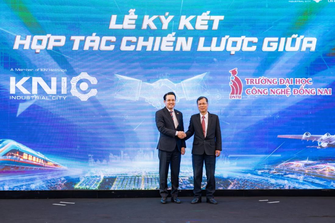 Trường Đại học Công nghệ Đồng Nai ký kết hợp tác cùng KNIC, tham gia kiến tạo hệ sinh thái nhân lực công nghệ cao tại Đồng Nai