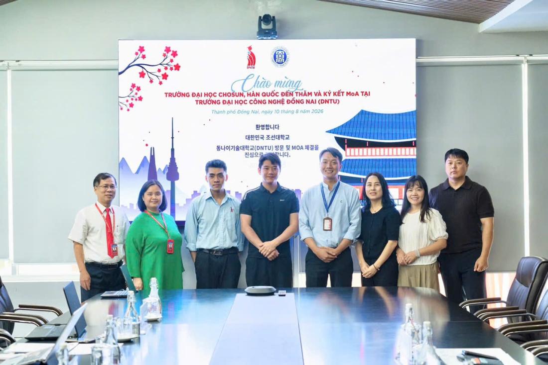TRƯỜNG ĐẠI HỌC CÔNG NGHỆ ĐỒNG NAI MỞ RỘNG HÀNH TRÌNH HỌC TẬP QUỐC TẾ CHO NGƯỜI HỌC