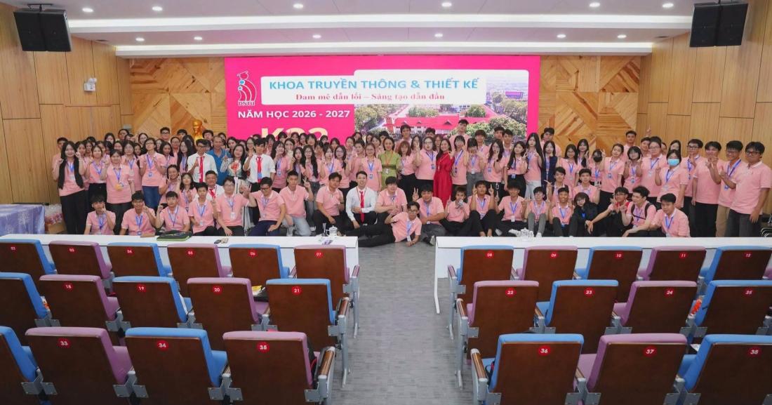 WELCOME K22 TO DNTU | Khoa Truyền thông & Thiết kế Chào Đón Các "Út Cưng" K22!