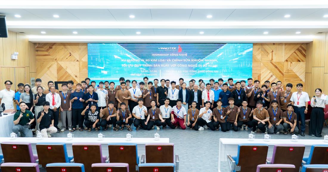 TỌA ĐÀM CHUYÊN NGÀNH: “XU HƯỚNG IN 3D KIM LOẠI VÀ LOẠI BỎ KHUÔN TRONG QUY TRÌNH ĐÚC MẪU CHẢY VỚI CÔNG NGHỆ IN 3D RESIN”