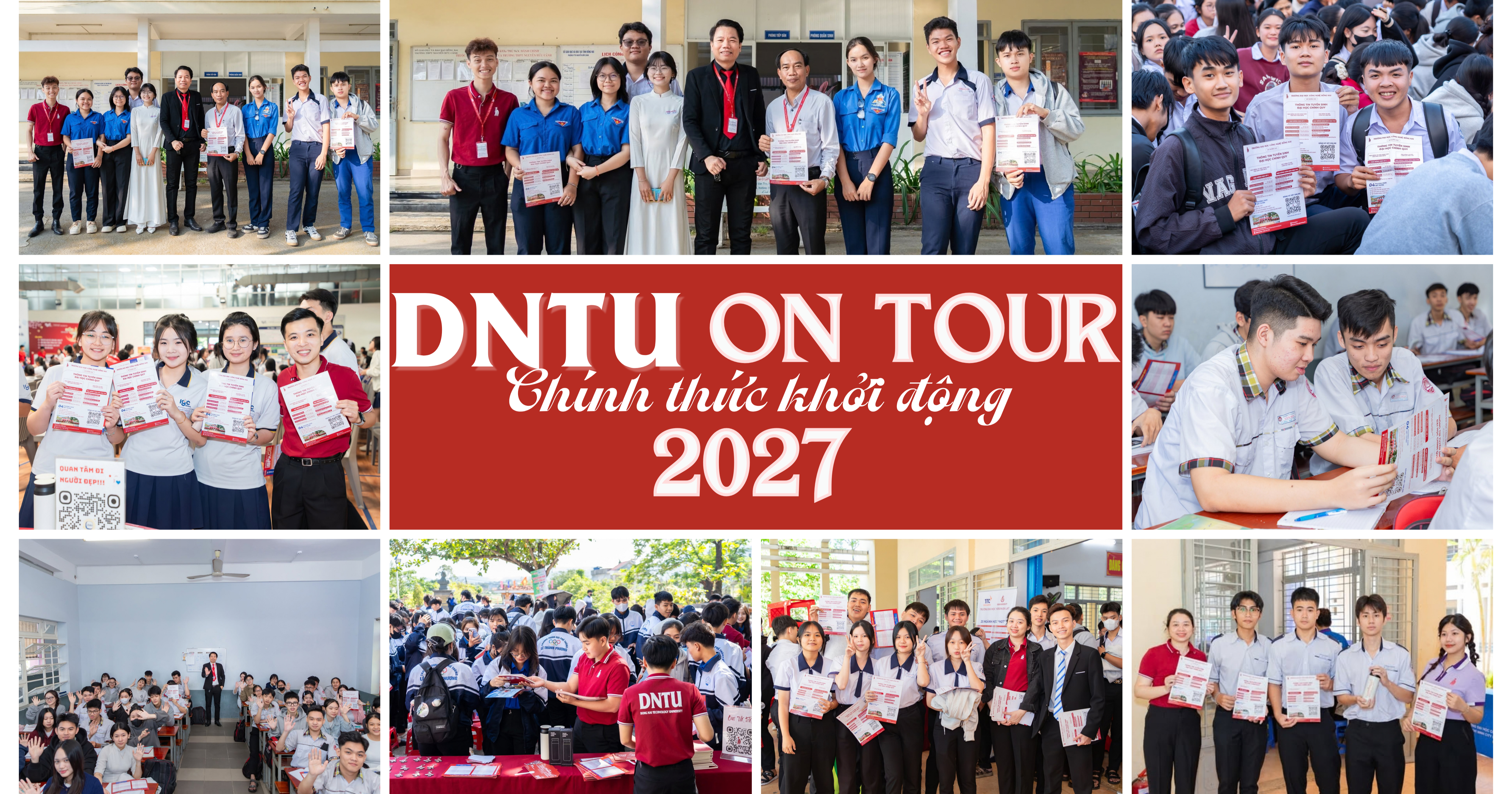 DNTU ON TOUR 2027 CHÍNH THỨC KHỞI ĐỘNG - HƯỚNG NGHIỆP, KẾT NỐI, CHỌN TƯƠNG LAI